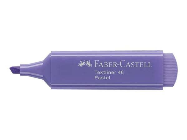 Faber-Castell TEXTLINER 46 Pastel - Markeringspenn - lilla - vannbasert blekk - 1-2-5 mm