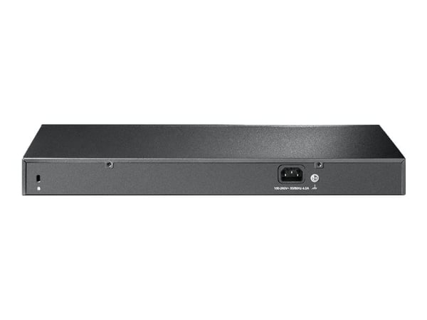 TP-Link JetStream TL-SG1218MPE - Switch - smart - 16 x 10/100/1000 (PoE+) + 2 x Gigabit SFP - rackmonterbar - PoE+ (192 W) - AC 100 - 240 V