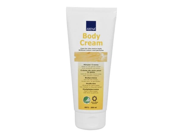 Hudpleiekrem, ABENA, 200 ml, uten farge og parfyme, 25 % - (6 stk.)
