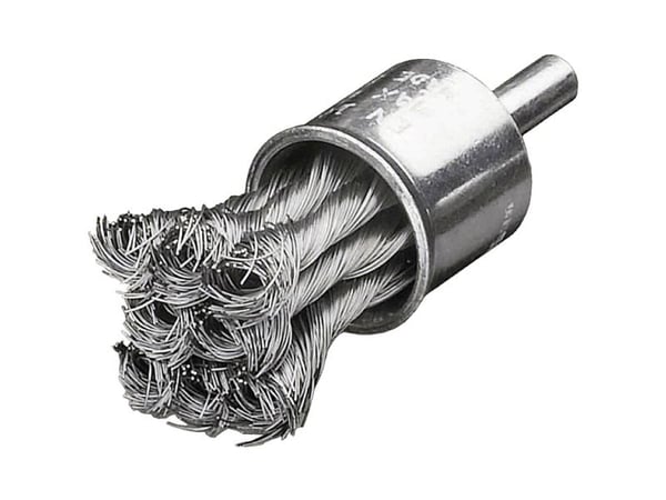 Lessmann penselbørste m/skaft 29mm Stål 0,35