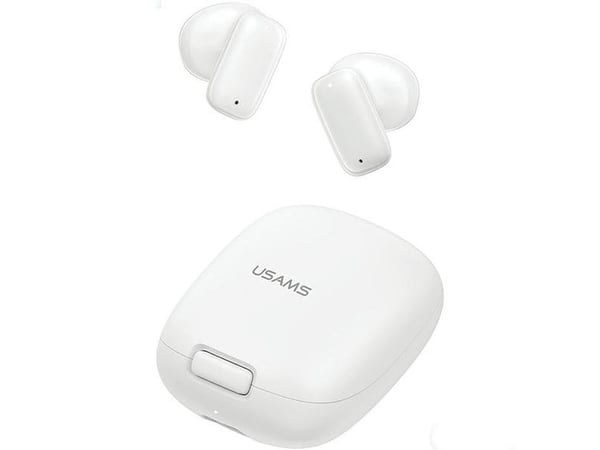USAMS Bluetooth 5.3 TWS-hörlurar TWSID Series trådlösa vit BHUID02 (ID25) USAMS Bluetooth 5.3 TWS-hörlurar TWSID Series trådlösa vit BHUID02 (ID25)