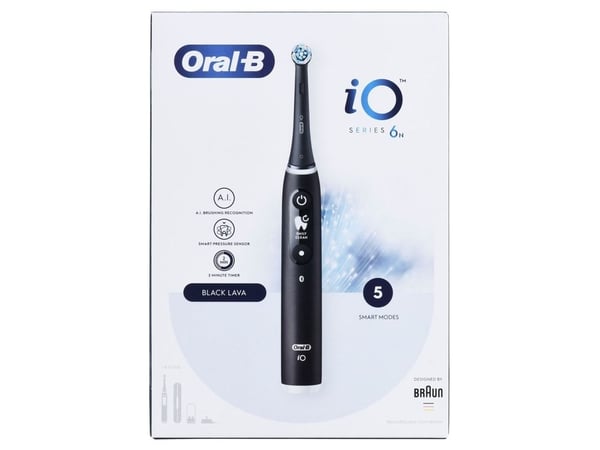Oral-B iO Series 6 elektrisk tannbørste svart