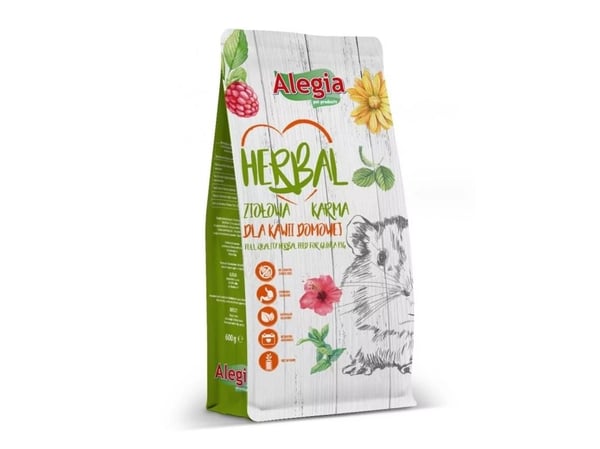 ALEGIA örtigt torrfoder till marsvin - 600 g