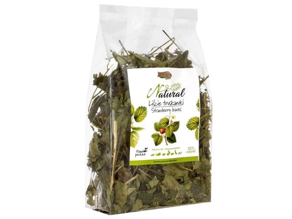 ALEGIA Mansikanlehdet - herkkuja jyrsijöille ja kaneille - 90g