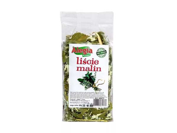 ALEGIA Raspberry leaves - godbidder til gnavere og kaniner - 40g ALEGIA Raspberry leaves - godbidder til gnavere og kaniner - 40g