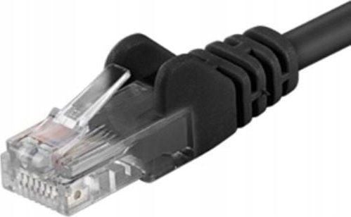 PremiumCord Patchkabel UTP RJ45-RJ45 CAT6 0,25 m schwarz (sp6utp002C)
