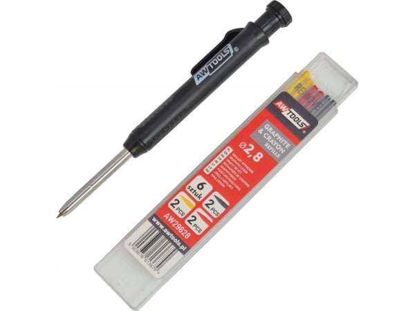 AWTools AWTOOLS AUTOMAATTINEN KYNÄ + SISÄKIRJAT 6kpl. AWTools AWTOOLS AUTOMAATTINEN KYNÄ + SISÄKIRJAT 6kpl.
