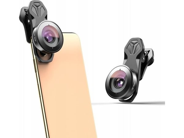 Apexel Lens Fisheye Lens / Fisheye 195° Hd for telefon / smarttelefon / Apl-hb195 Fisheye
