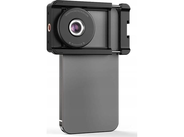 Apexel digital mikroskoplinse 100x med Cpl-filter + 1,4"/Iso-adapter for telefon / Apl-ms009