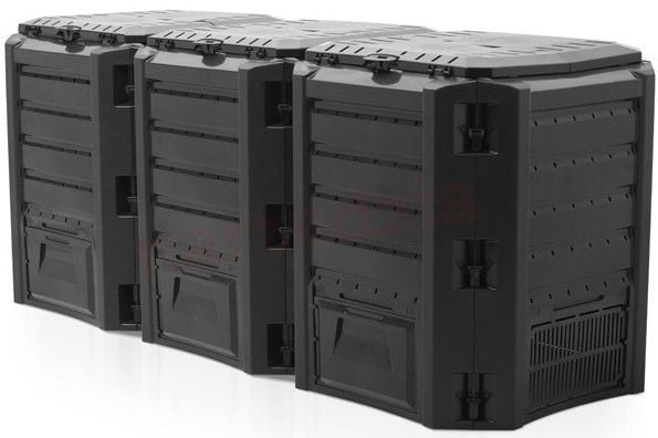 Prosperplast IKSM1200C-S411 Moduuli Compogreen kompostisäiliö 1200 l Prosperplast IKSM1200C-S411 Moduuli Compogreen kompostisäiliö 1200 l