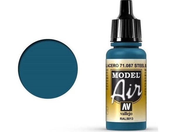 Vallejo 71.087, 17 ml, Blå, Matte, Flaske