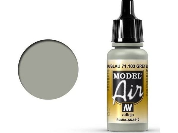 Vallejo 71.103, Grå, Acryl maling, Væske, 17 ml, 1 stykker |