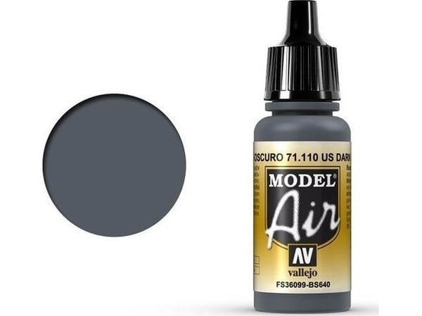 Vallejo 71.110, Grå, Acryl maling, 17 ml, 1 stykker |