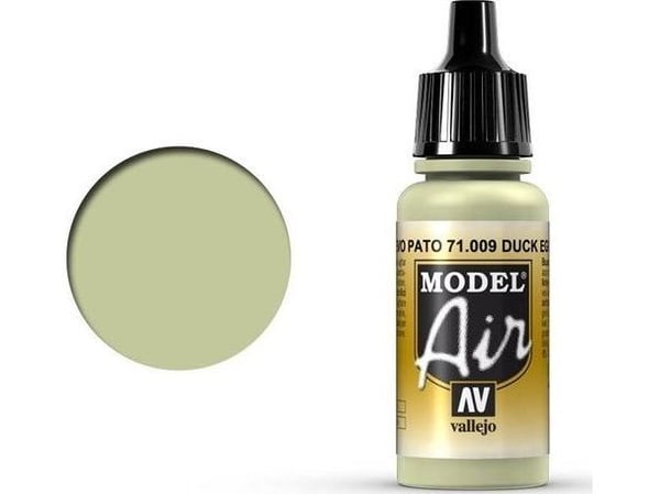 Vallejo 71.009, 17 ml, Grön, Matt, Flaska