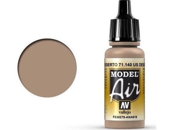 Vallejo 71.140, 17 ml, Sand, Matte, Flaske