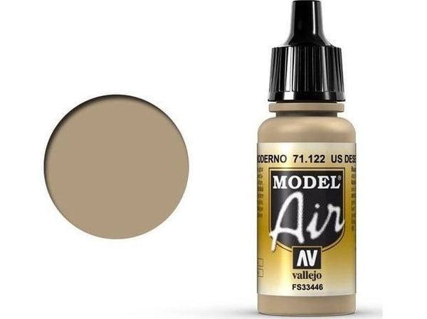 Vallejo 71.122, Ruskea, Akryylimaali, Nestemäinen, 17 ml, 1 kpl |