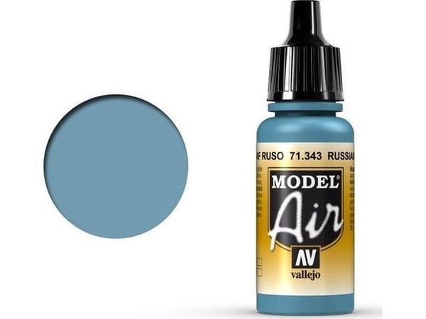 Vallejo 71.343, 17 ml, Sort, Grå, Matte, Flaske