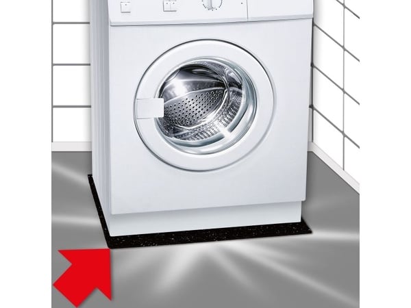 SCANPART 0140120002, Anti-vibrasjonsmatte, Alle merker, Gummi, 1 stykker, 600 mm, 600 mm