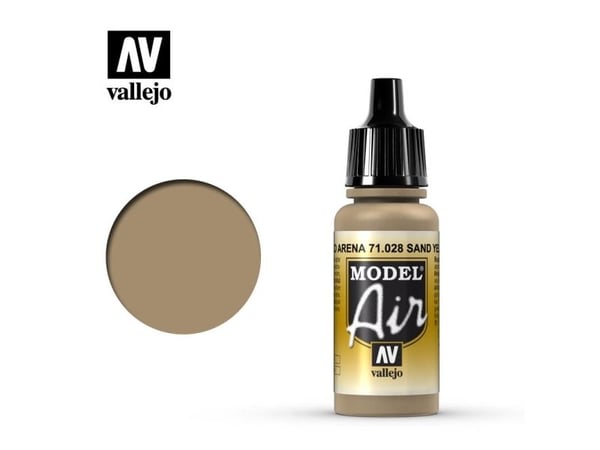 Vallejo 71.028, 17 ml, Hiekka, Matta, Flaske