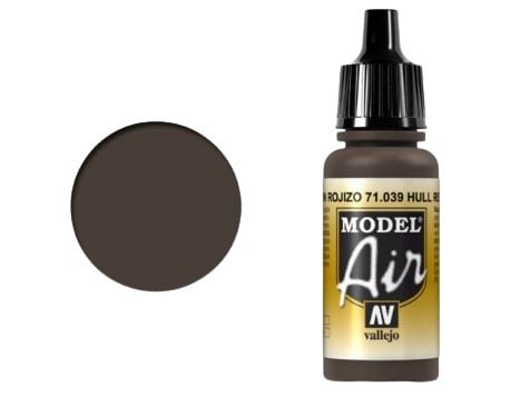 Vallejo 71.039, 17 ml, Ruskea, Pullo