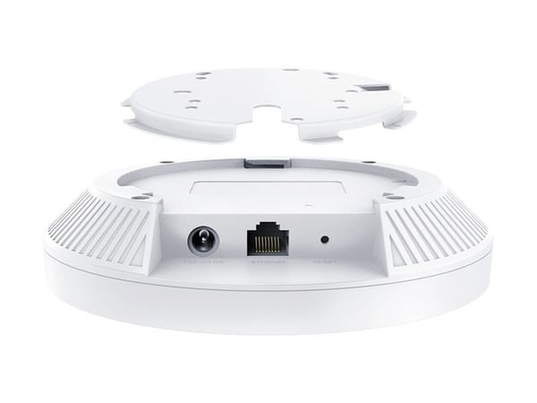 TP-Link Omada EAP653 V1 - Trådløst tilgangspunkt - Wi-Fi 6 - 2.4 GHz, 5 GHz - DC-strøm - skystyring - vegg/tak-monterbar