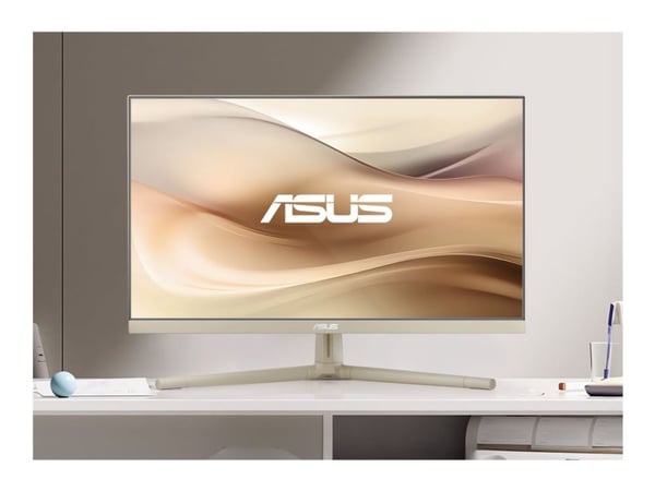 ASUS VU249CFE-M - LED-skjerm - gaming - 24" - 1920 x 1080 Full HD (1080p) @ 100 Hz - IPS - 250 cd/m² - 1300:1 - 1 ms - HDMI, USB-C - havremelk