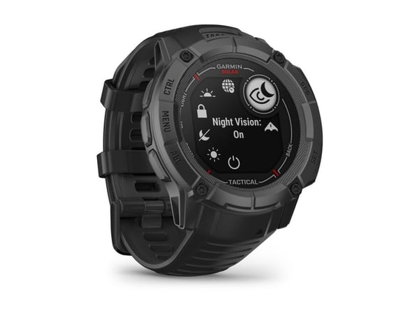 Garmin Instinct 2X Solar - Tactical Edition - 50 mm - fiberforsterket polymer - Ja smartklokke med bånd - håndleddstørrelse: 145-228 mm - monokrom ...
