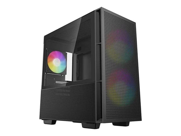 DeepCool CH360, PC, Black, micro ATX, Mini-ITX, ABS, SPCC, Several, Cabinet tabs