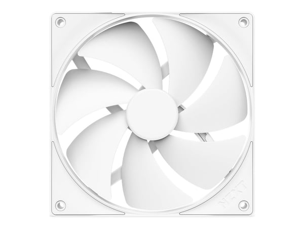 NZXT F Series F140P - Kabinettvifte - 140 mm - matt hvit