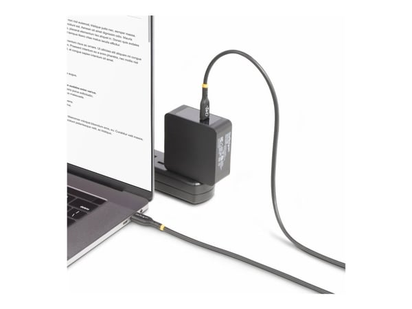 StarTech 2m USB C Charging Cable, USB-IF Certified USB-C Cable, 240W - USB-kabel - USB-C (hann) til USB-C (hann) - USB 2.0 - 48 V - 5 A - 2 m - utv...
