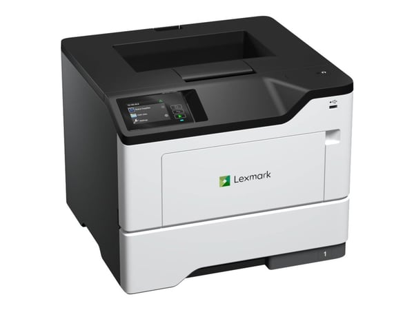 Lexmark MS631dw - Skriver - S/H - laser - A4/Legal - 1200 x 1200 dpi - opp til 47 spm - kapasitet: 650 ark - USB 2.0, Gigabit LAN, USB 2.0 vert, Wi...