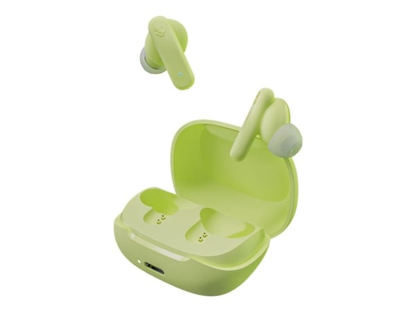 Skullcandy Smokin Buds - True wireless-hodetelefoner med mikrofon - i øret - Bluetooth - lydisolerende - matcha