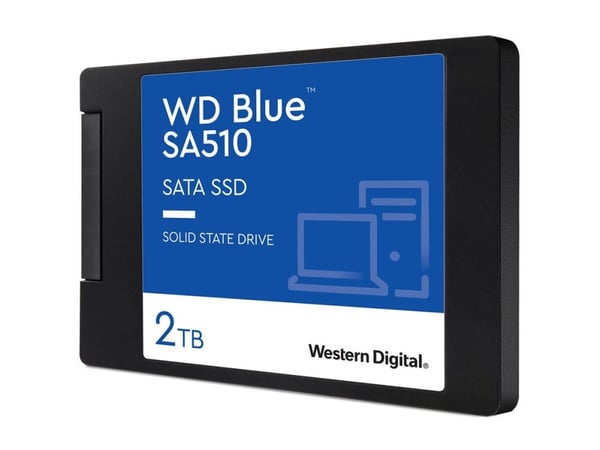 WD Blue SA510 WDS200T3B0A - SSD - 2 TB - intern - 2,5" - SATA 6Gb/s
