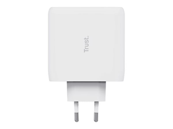 Trust Maxo - USB-C-strømadapter - AC 100-240 V - 100 watt - Europa - hvit