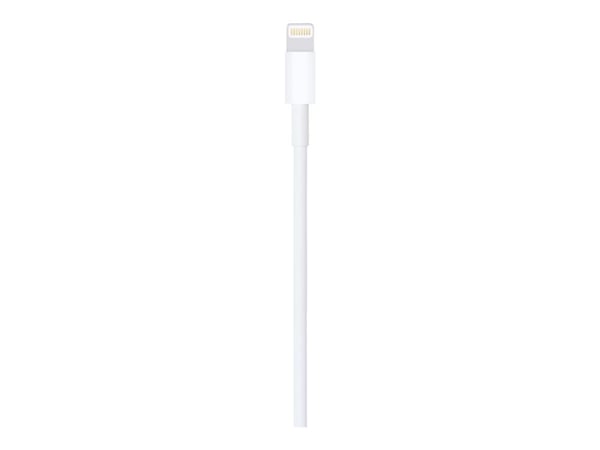 Apple MUQW3ZM/A, 1 m, Lightning, USB A, Uros, Uros, Valkoinen