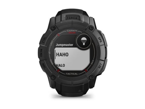 Garmin Instinct 2X Solar - Tactical Edition - 50 mm - fiberforsterket polymer - Ja smartklokke med bånd - håndleddstørrelse: 145-228 mm - monokrom ...
