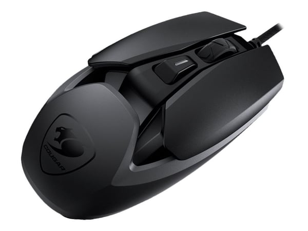 Cougar AirBlader - Mus - höger- och vänsterhänta - optisk - 6 knappar - kabelansluten - USB