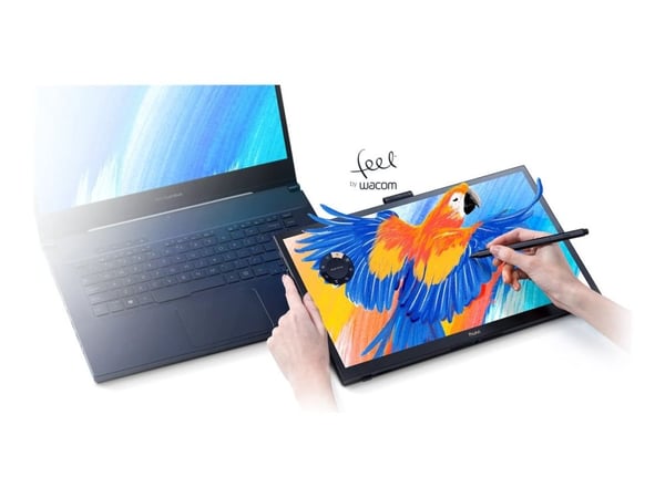 ASUS ProArt PA169CDV - LED-skjerm - 16" - portabel - berøringsskjerm - 3840 x 2160 4K UHD (2160p) @ 60 Hz - IPS - 500 cd/m² - 1200:1 - DisplayHDR 4...