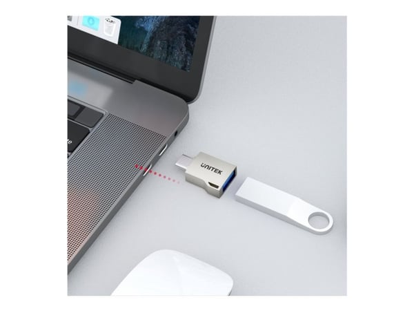 UNITEK A1025GNI, USB C, USB A, Hopea