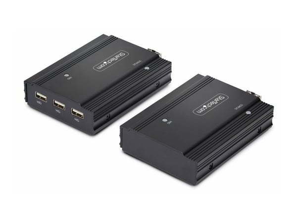 StarTech.com FD121-KVM-EXTENDER, sändare & mottagare, trådbunden, 300 m, 4096 x 2160 pixlar, 60 Hz, 4096 x 2160 @ 60hz 3840 x 2160 @ 60hz 3400 x 80...