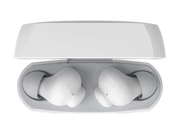 Belkin SoundForm Nano 2 for Kids - Ægte trådløse øretelefoner med mik. - i øret - Bluetooth - hvid
