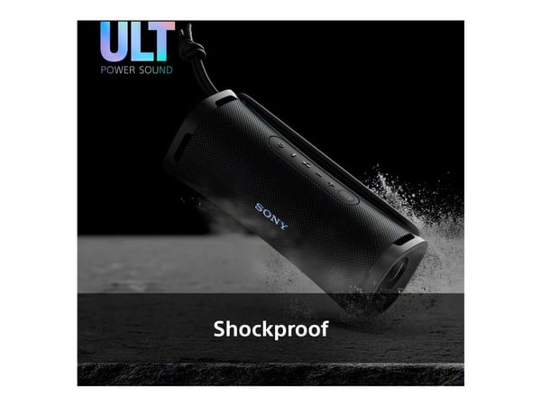 Sony ULT FIELD 1 - Ult Power Sound Series - högtalare - för bärbar användning - trådlös - Bluetooth - Appkontrollerad - svart