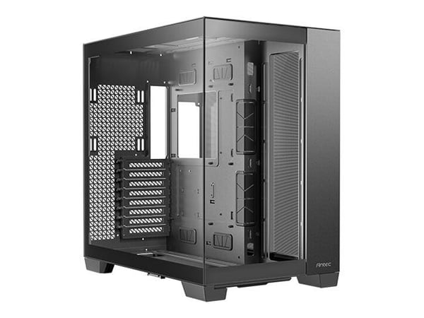Antec Constellation Series C8 - FT - utökad ATX - genomskinlig sidopanel (härdat glas) - ingen strömförsörjning (ATX) - USB/ljud