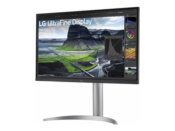 LG 27UQ850V-W, 68,6 cm (27"), 3840 x 2160 pikseliä, 4K Ultra HD, LCD, 5 ms, Valkoinen
