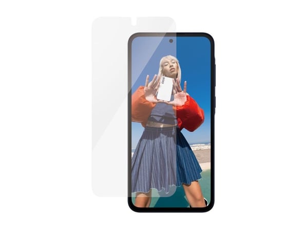 PanzerGlass - Skjermbeskyttelse for mobiltelefon - ultravid passform m. EasyAligner - glass - for Samsung Galaxy A35