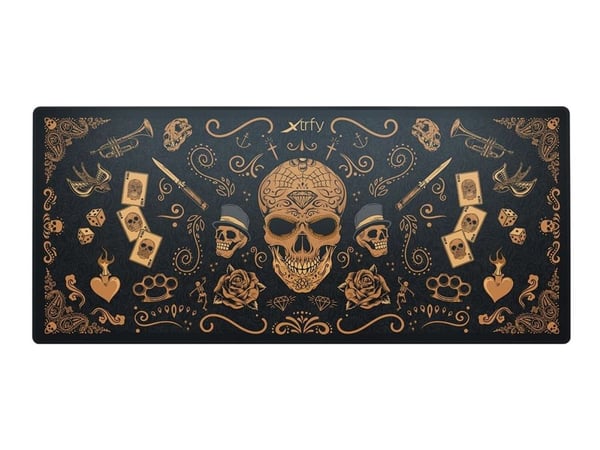 CHERRY XTRFY GP5 - Musmatta - extra stor - calavera