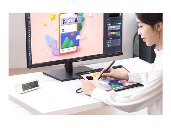 ASUS ProArt PA169CDV - LED-skjerm - 16" - portabel - berøringsskjerm - 3840 x 2160 4K UHD (2160p) @ 60 Hz - IPS - 500 cd/m² - 1200:1 - DisplayHDR 4...