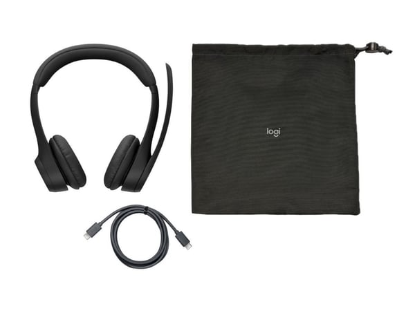 Logitech Zone 305 - Hodesett - on-ear - Bluetooth - trådløs - lydisolerende - Certified for Microsoft Teams, Works With Chromebook Certified