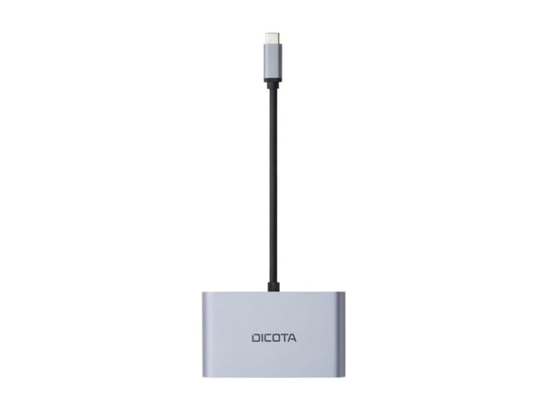 DICOTA 5-in-1 - telakointiasema - USB-C - HDMI, DP