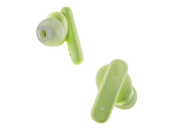 Skullcandy Smokin Buds - True wireless-hodetelefoner med mikrofon - i øret - Bluetooth - lydisolerende - matcha